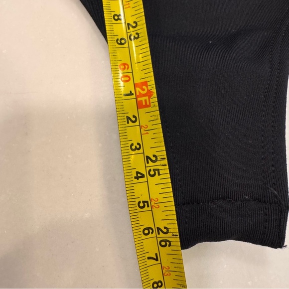 Free People Woman’s Keep It Sleek Bodysuit size XS solid Black Deep V NWOT - Picture 7 of 9